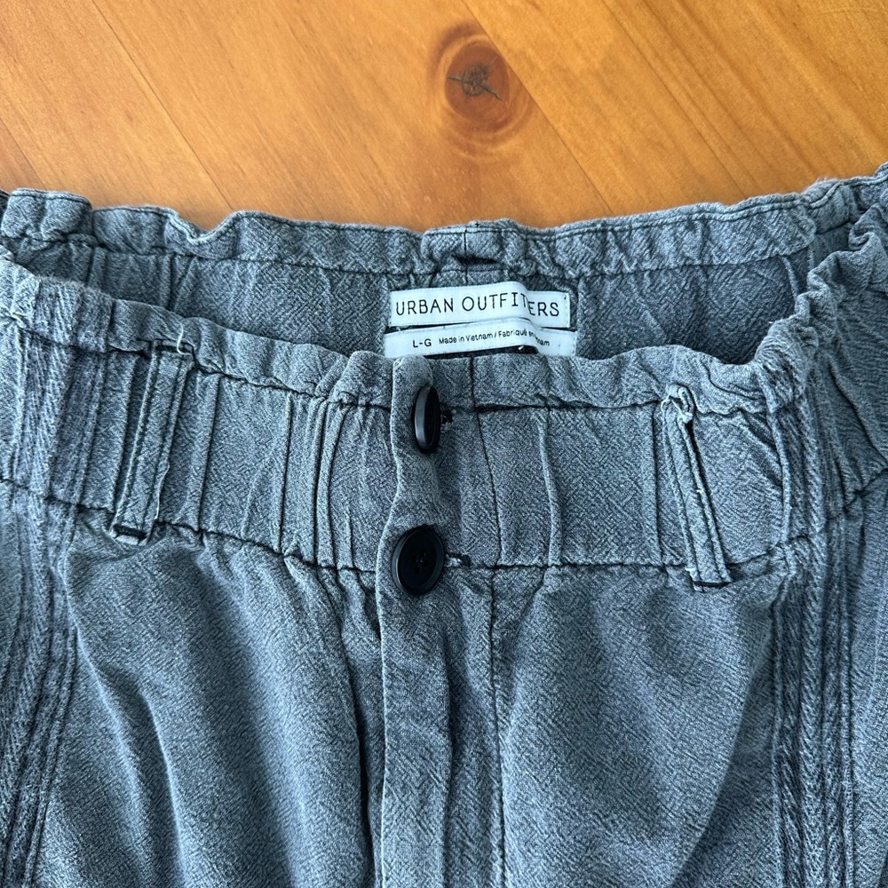 Urban Outfitters Charcoal Utility Pant